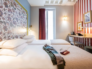 Premium bedding, minibar, in-room safe, desk