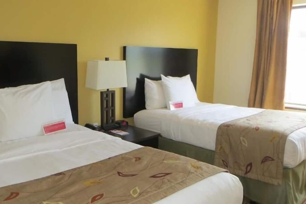 In-room safe, desk, blackout curtains, iron/ironing board