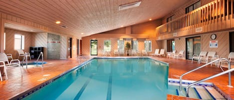 Indoor pool, a heated pool