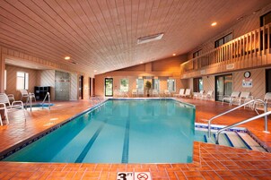 Indoor pool, a heated pool