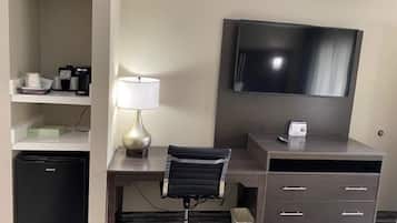 Desk, iron/ironing board, free cribs/infant beds, free WiFi