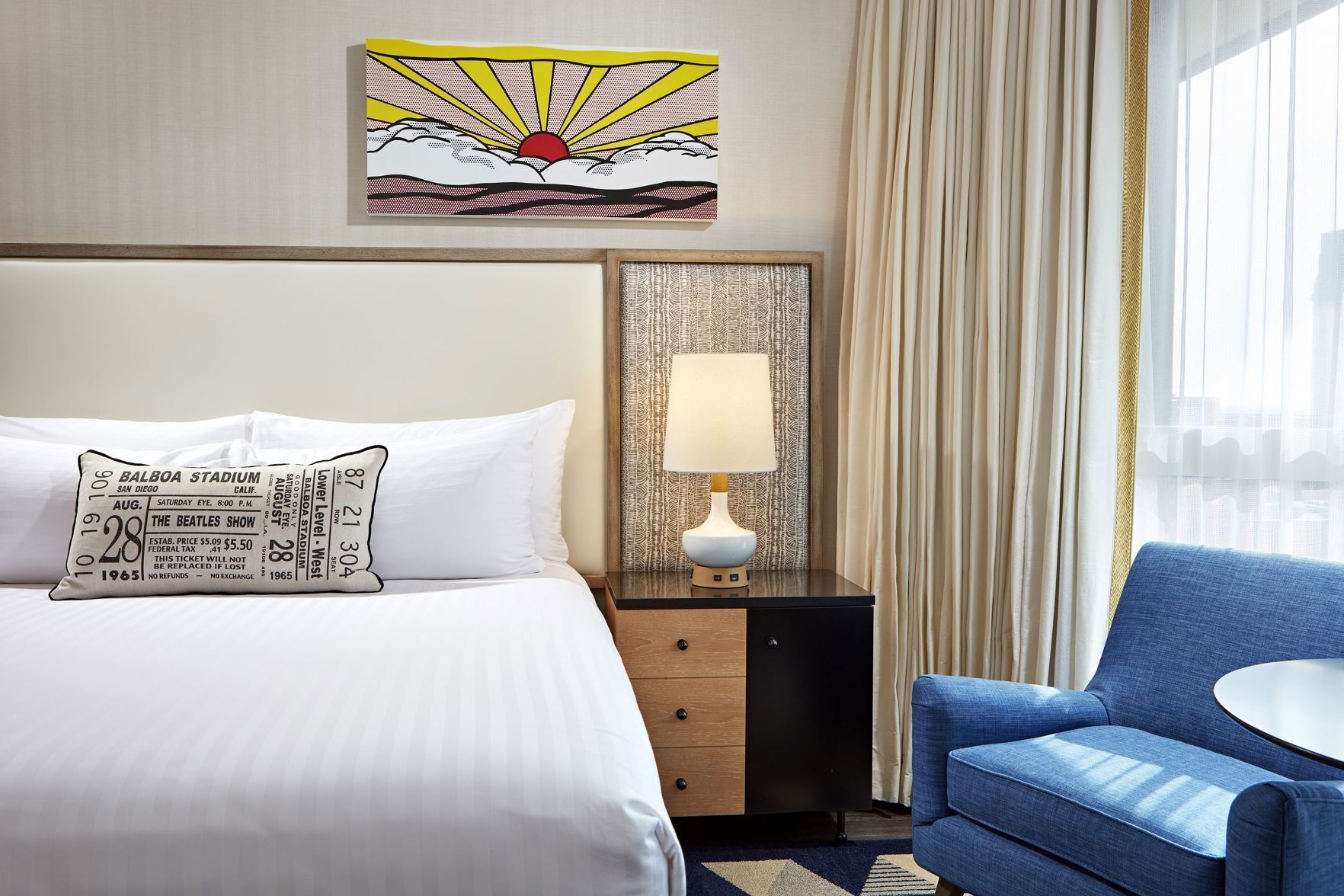 Premium bedding, in-room safe, blackout curtains, iron/ironing board