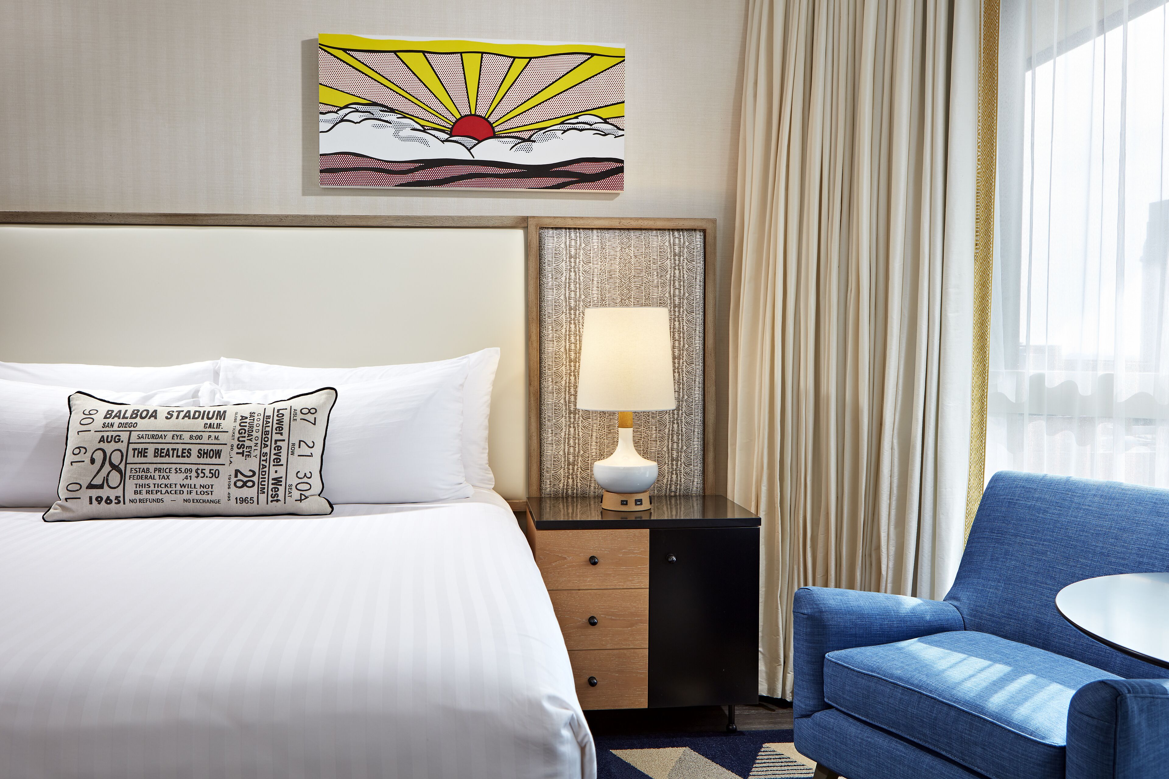 premium bedding, in-room safe, blackout curtains, iron/ironing board