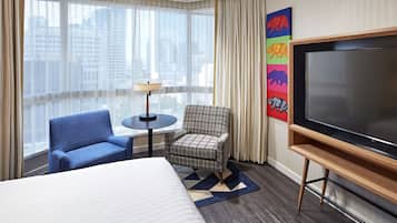 Room, 1 King Bed (Fab) | Premium bedding, in-room safe, blackout curtains, iron/ironing board