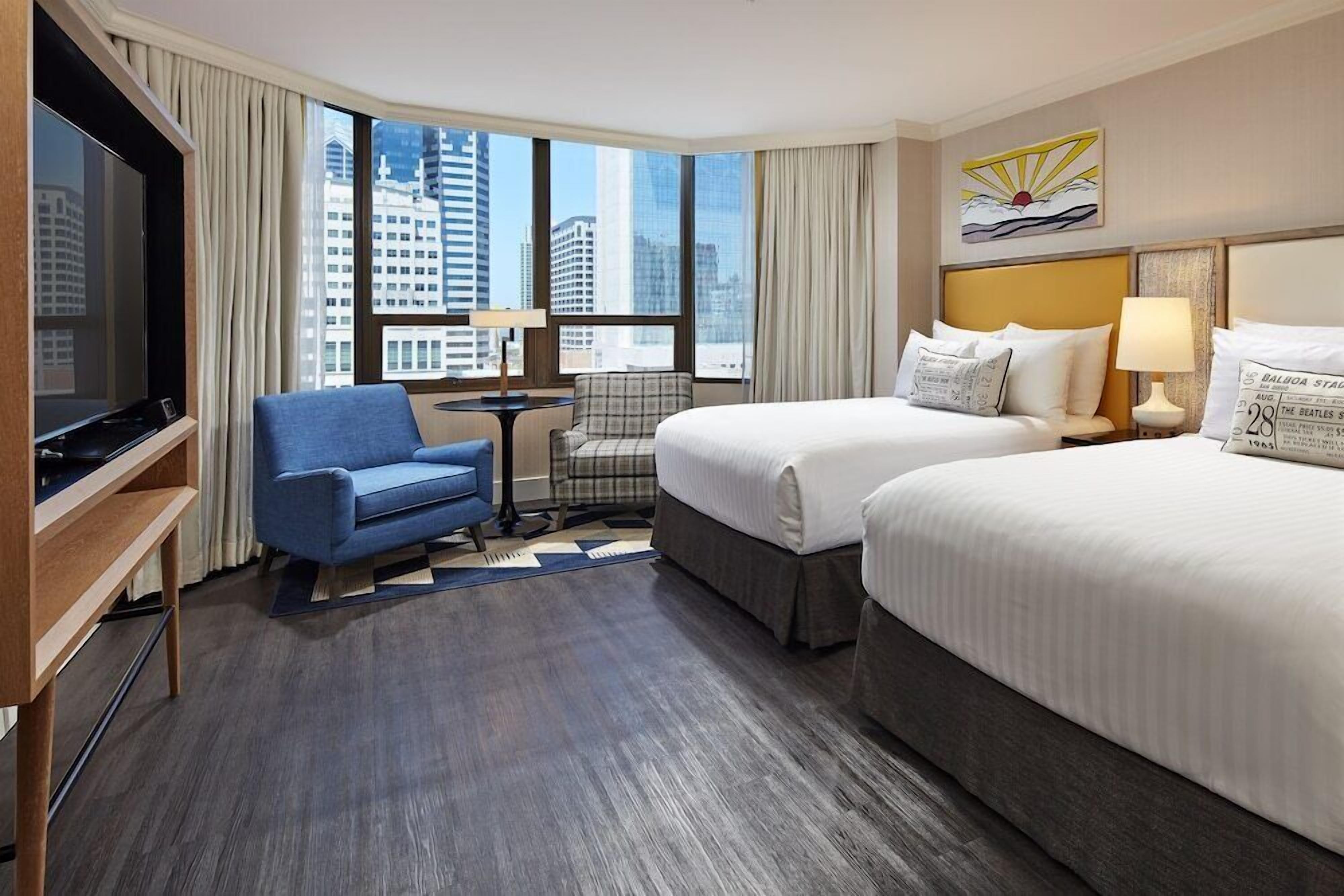 Premium bedding, in-room safe, blackout curtains, iron/ironing board