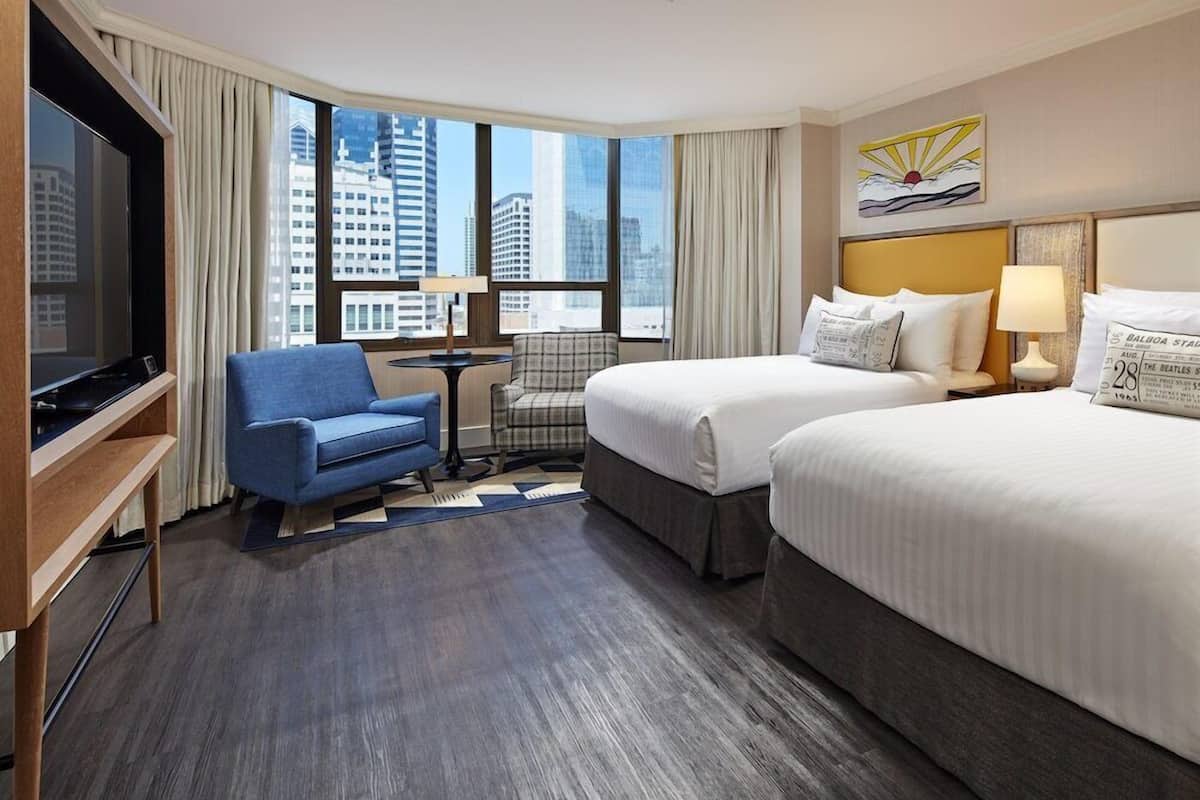 Premium bedding, in-room safe, blackout drapes, iron/ironing board