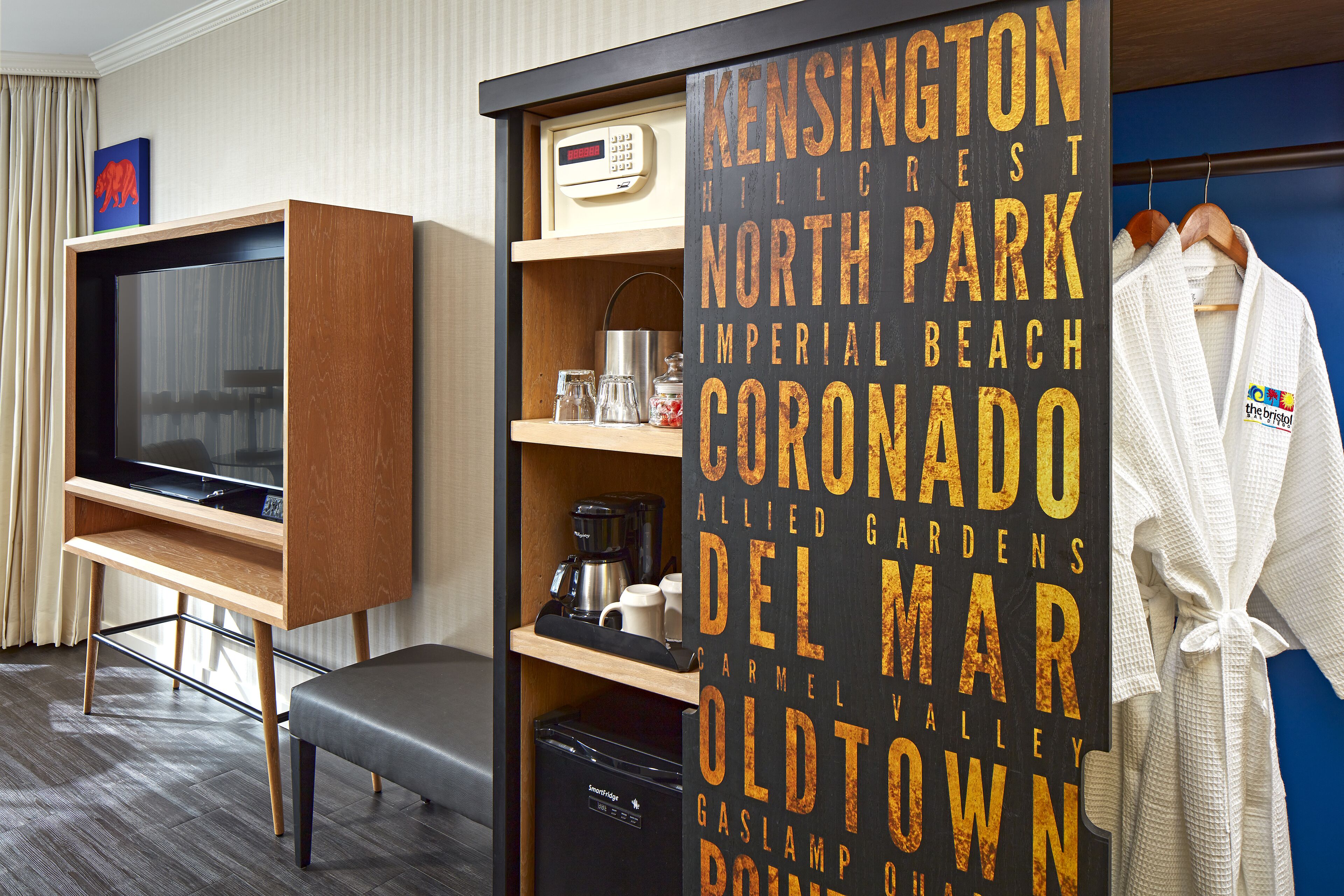 premium bedding, in-room safe, blackout curtains, iron/ironing board