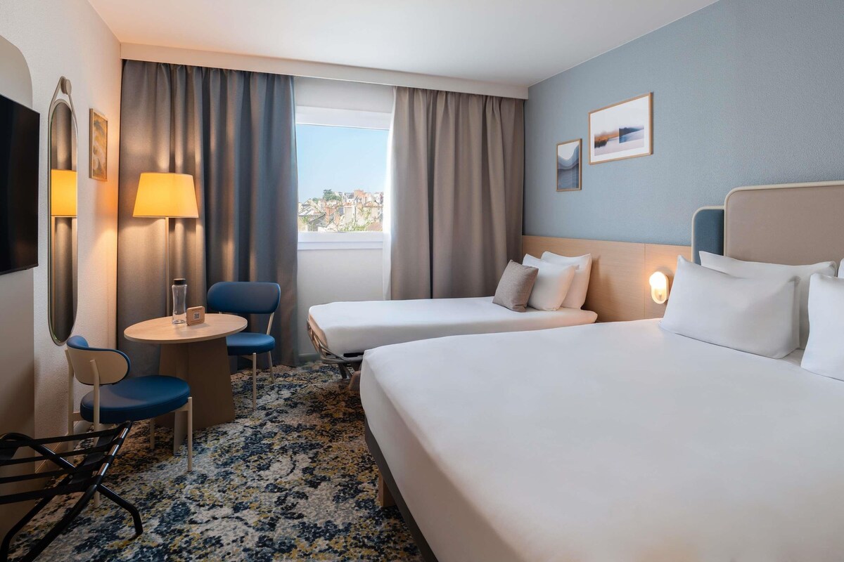 Quarto clássico, 1 cama de casal | Roupas de cama premium, cofres nos quartos, escrivaninha