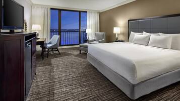 Premium bedding, pillow-top beds, in-room safe, desk