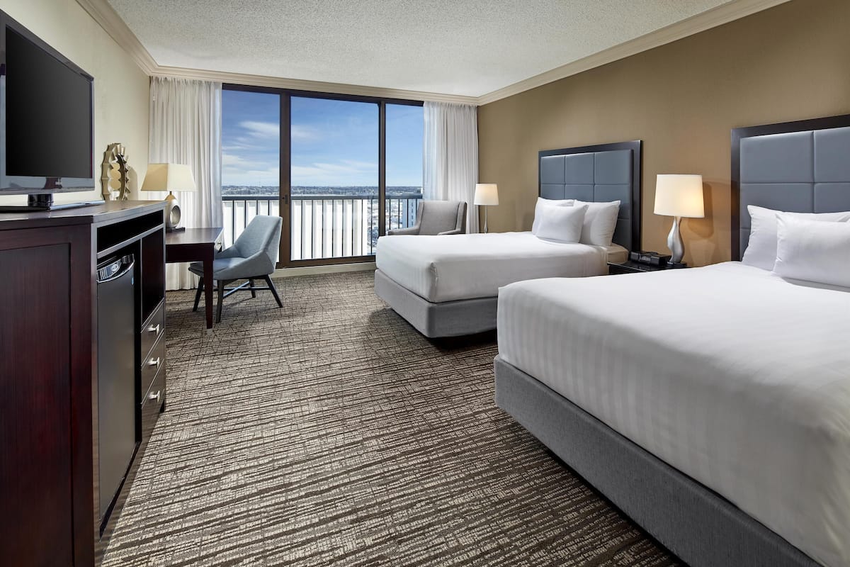 Premium bedding, pillowtop beds, in-room safe, desk