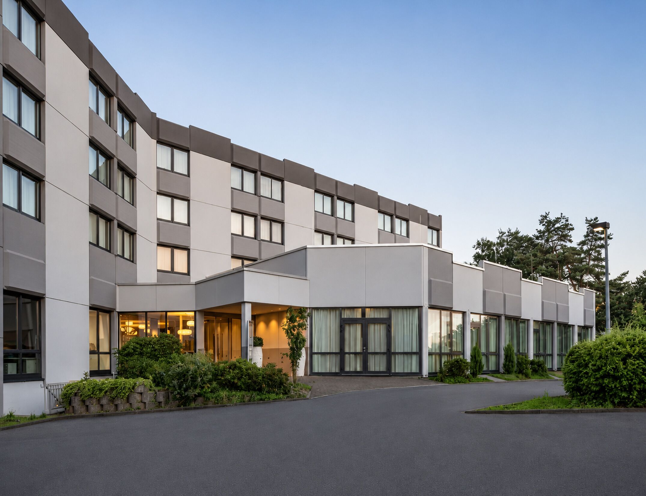 Fassade der Unterkunft
