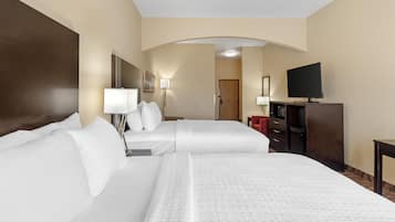 Rom – standard, 2 queensize-senger, tilgjengelighetstilpasset, kjøleskap og mikrobølgeovn | Safe på rommet, skrivebord, strykejern/-brett og wi-fi (inkludert)