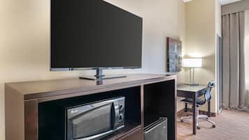 Standard Room, 2 Queen Beds, Accessible, Refrigerator & Microwave | In-room safe, desk, iron/ironing board, free WiFi