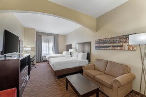 Standard Room, 2 Queen Beds, Accessible, Refrigerator & Microwave | In-room safe, desk, iron/ironing board, free WiFi - Best Western Plus Capital Inn (Jefferson City)