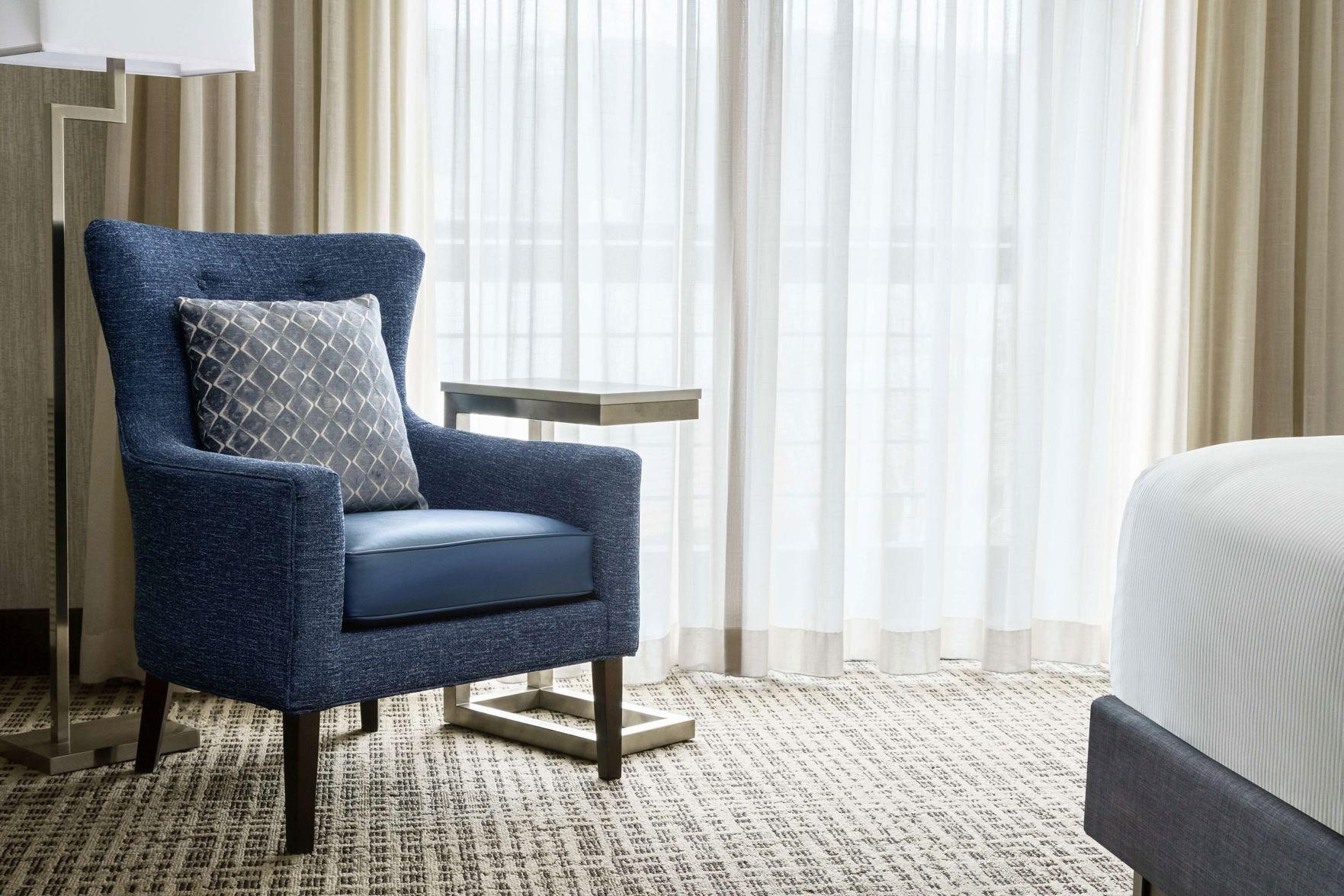Premium bedding, in-room safe, desk, laptop workspace