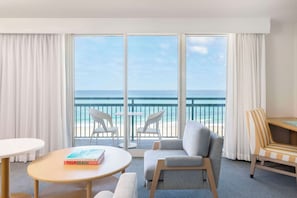 Junior Suite, 1 King Bed | Living area