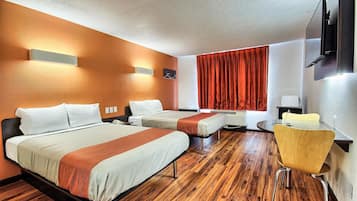 Free WiFi, bed sheets