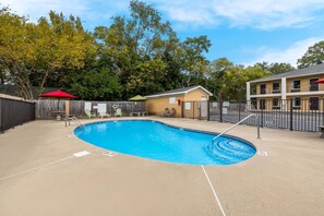 Seasonal outdoor pool