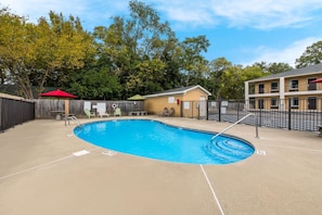 Seasonal outdoor pool