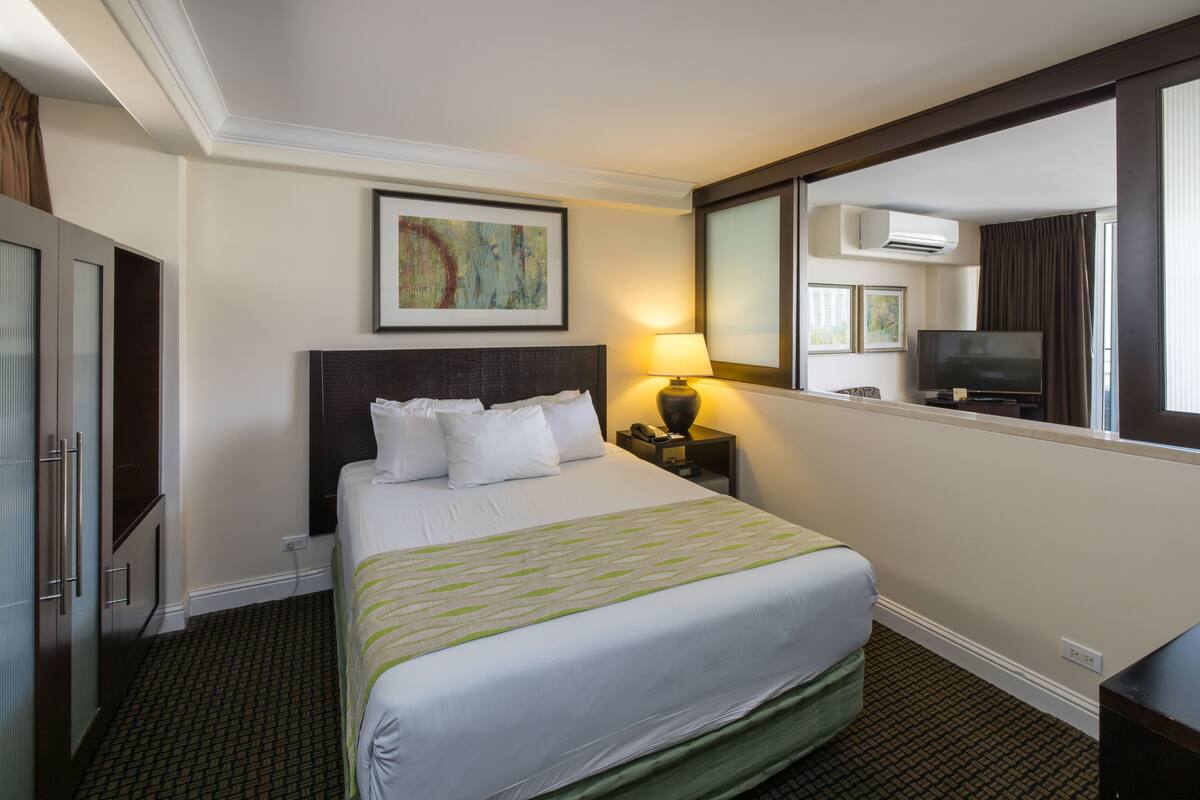 Condo, 1 Bedroom, Partial Ocean View | In-room safe, blackout drapes, iron/ironing board (on request)