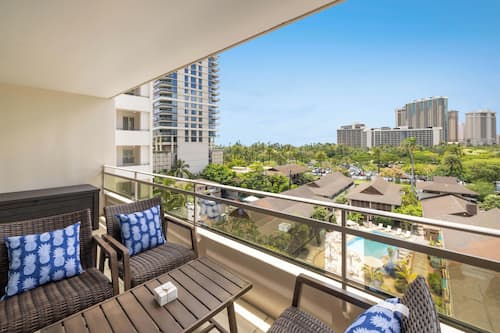 Appart'hôtel, 1 chambre, vue ville (Unit 72 ,1Bath) | Vue depuis le balcon