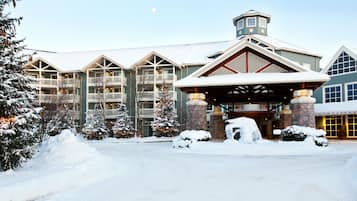 Blick von der Unterkunft