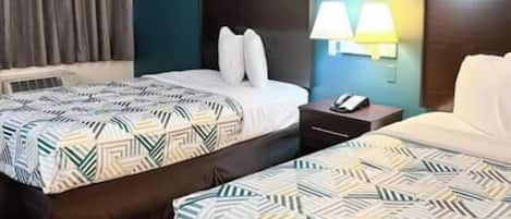 Free WiFi, bed sheets