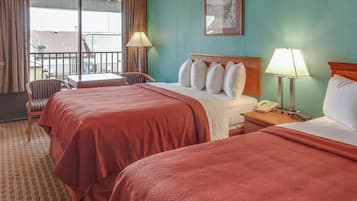 Standard Room, 2 Queen Beds, Non Smoking | Soundproofing, iron/ironing board, free cribs/infant beds, rollaway beds