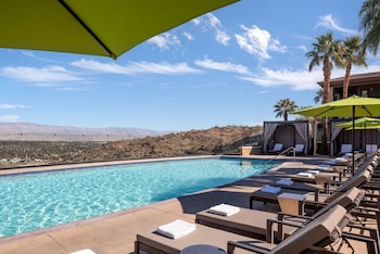 2 outdoor pools, open 6:00 AM to 10:00 PM, cabanas (surcharge) at The Ritz-Carlton, Rancho Mirage