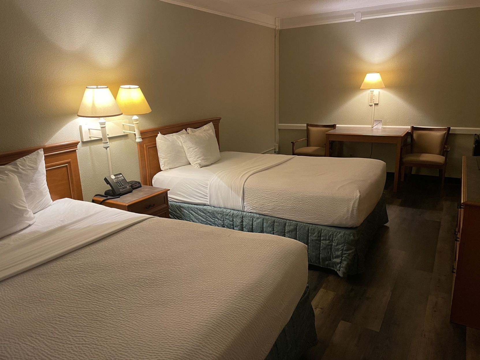 Premium bedding, blackout drapes, iron/ironing board, free WiFi