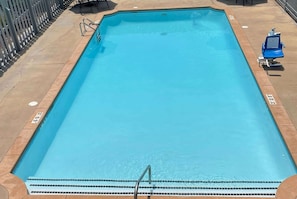 Seasonal outdoor pool