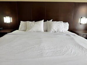 Premium bedding, blackout curtains, iron/ironing board, free WiFi - Quality Inn & Suites Tuscaloosa near University (Tuscaloosa)