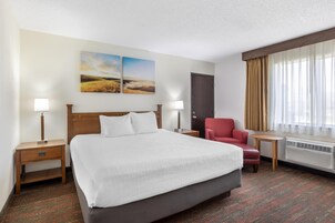 Standard Room, 1 King Bed, Accessible, Bathtub | Iron/ironing board, free WiFi, bed sheets