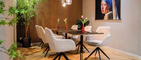 Sala de estar en el lobby