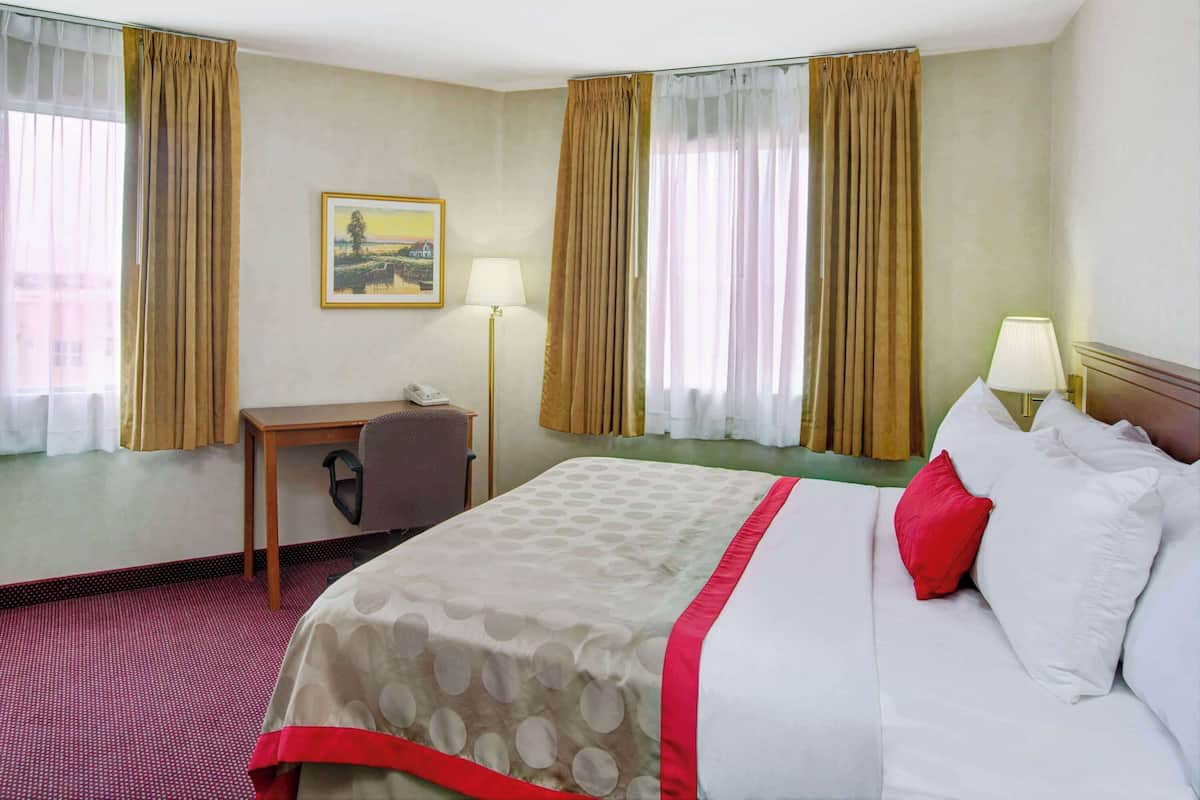In-room safe, desk, blackout drapes, iron/ironing board