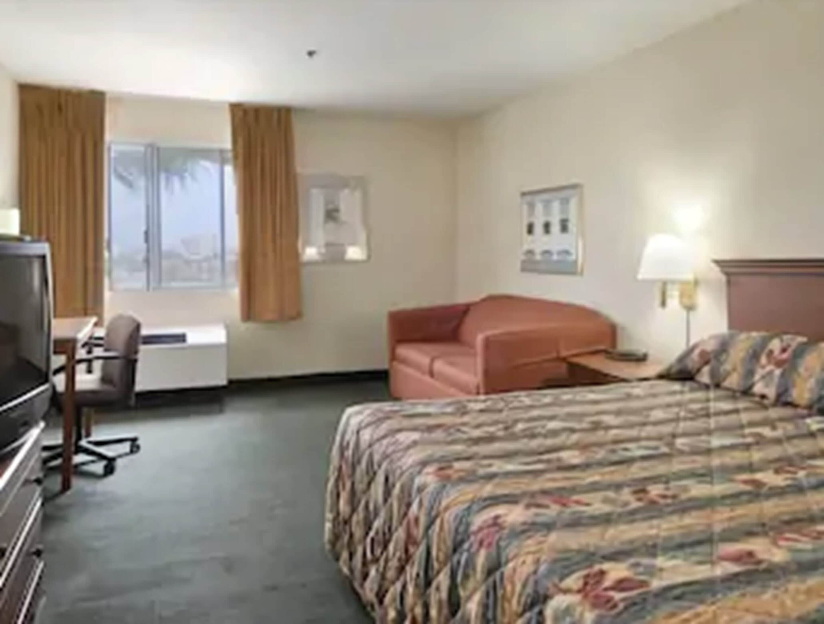 In-room safe, desk, blackout drapes, iron/ironing board