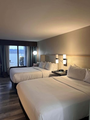 Pillow-top beds, in-room safe, desk, laptop workspace