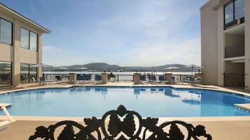 Seasonal outdoor pool