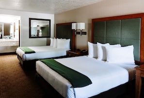 Standard Room, 2 Queen Beds, Non Smoking (Pet Friendly) | Premium bedding, down comforters, individually furnished, desk