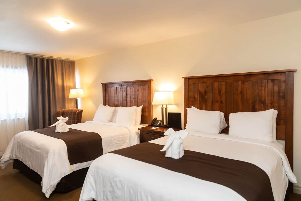 Premium bedding, blackout drapes, soundproofing, iron/ironing board