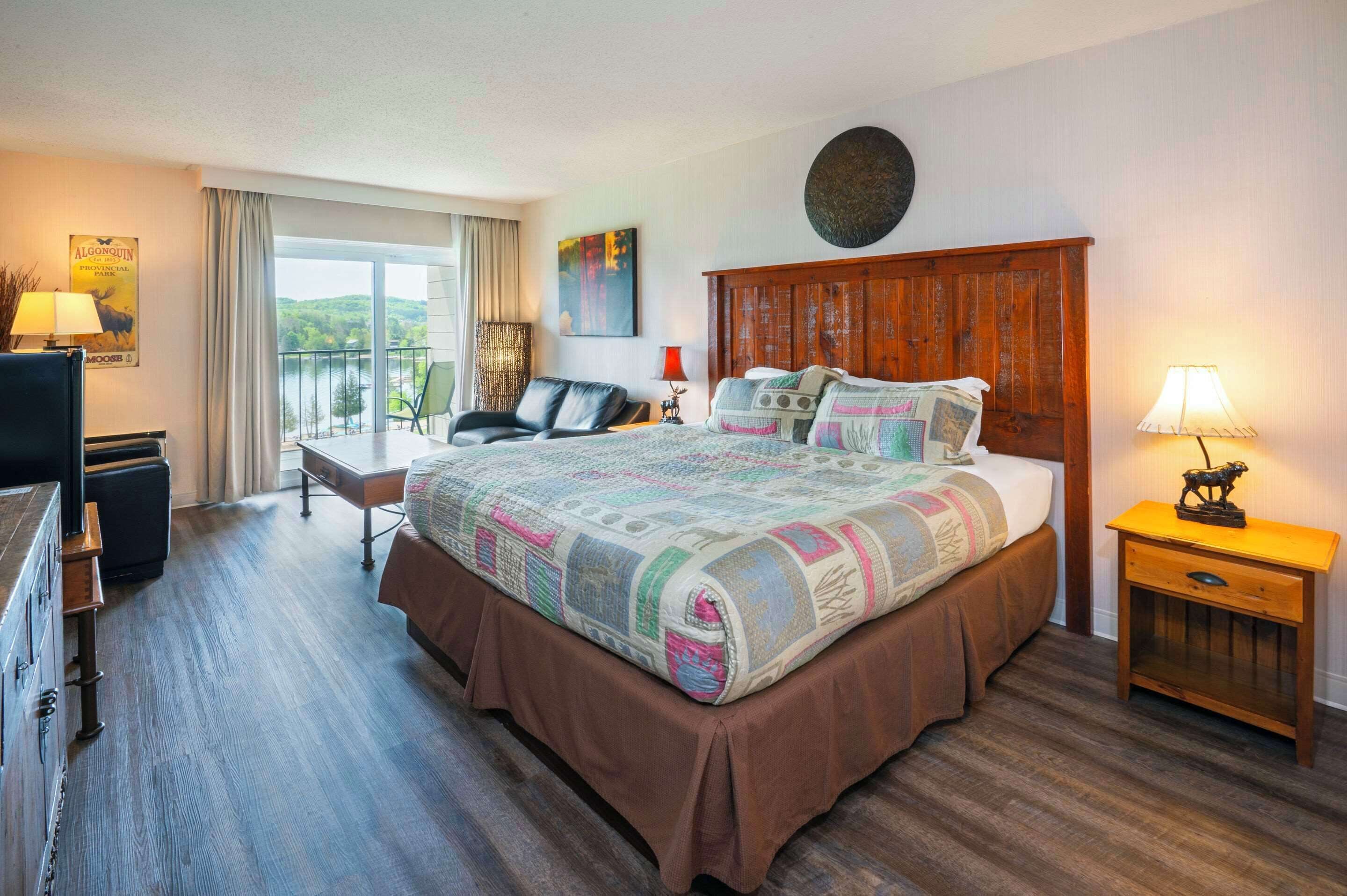 Premium bedding, blackout curtains, soundproofing, iron/ironing board