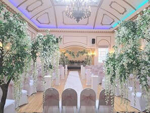 Indoor wedding