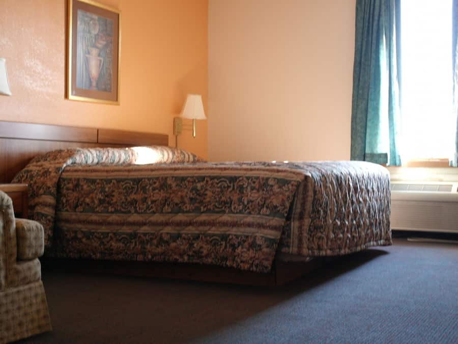 Individually decorated, individually furnished, desk, blackout drapes