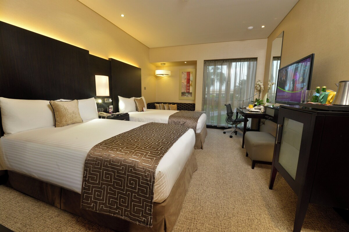 Ropa de cama de alta calidad y artículos del minibar gratis 
