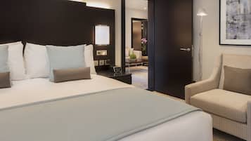 Ropa de cama de alta calidad y artículos del minibar gratis