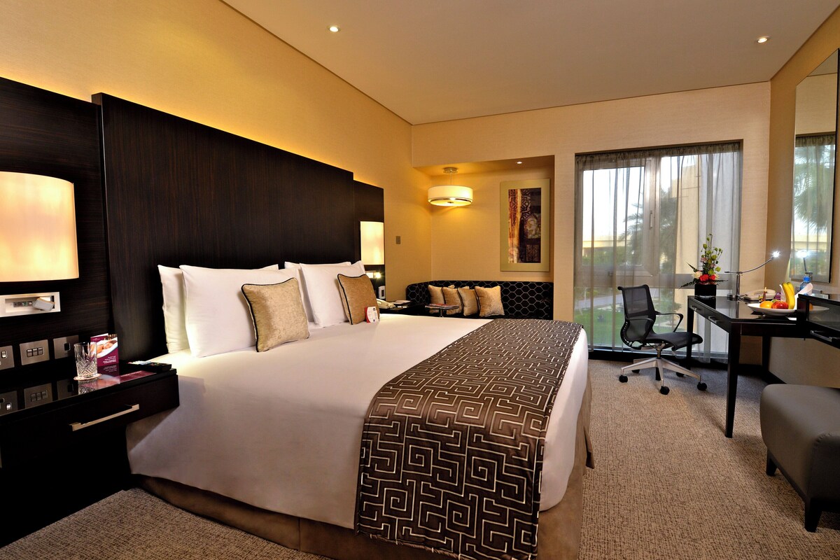 Habitación estándar | Ropa de cama de alta calidad y artículos del minibar gratis 