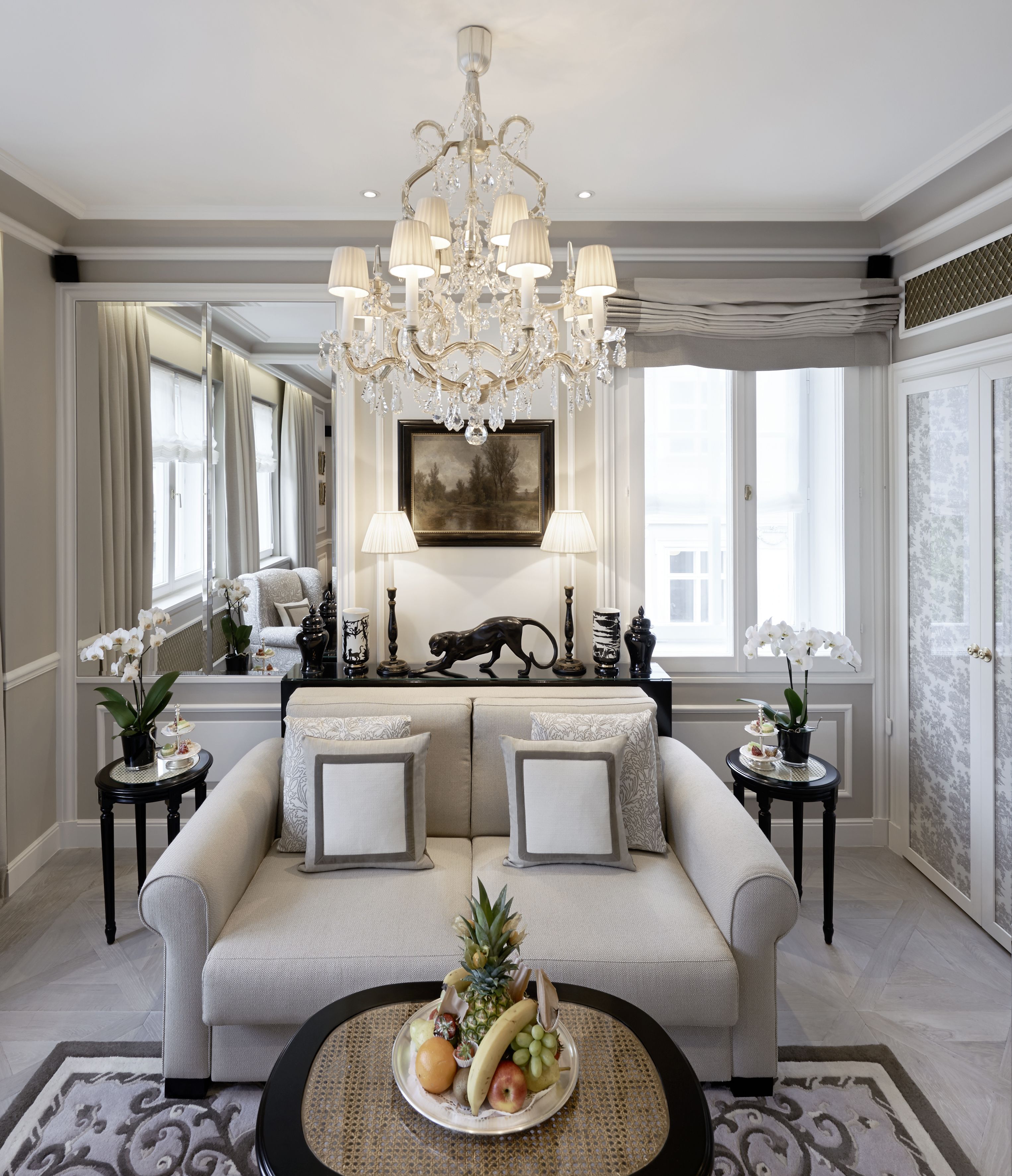 Literie de qualité supérieure, couette en duvet d'oie, minibar