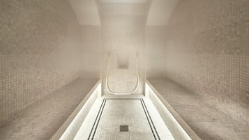 Sauna, steam room