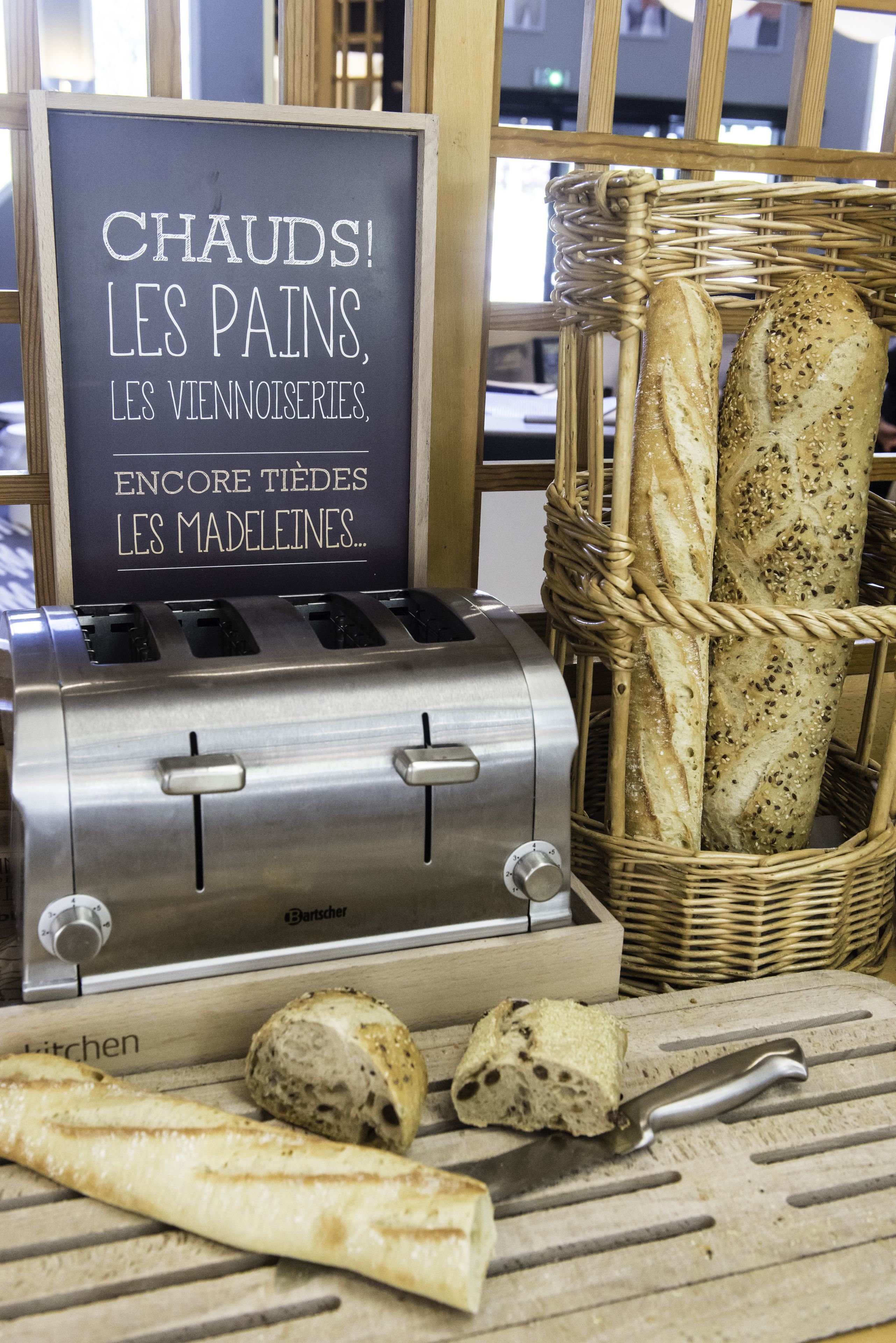 daily buffet breakfast (eur 13.90 per person)