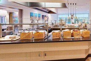 Breakfast, lunch, dinner served; international cuisine, garden views 